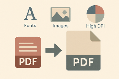 PDF neden şişer? pdf küçültme